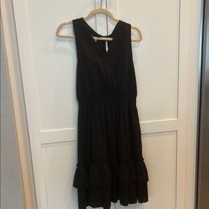 Elegant Black Sleeveless Dress
